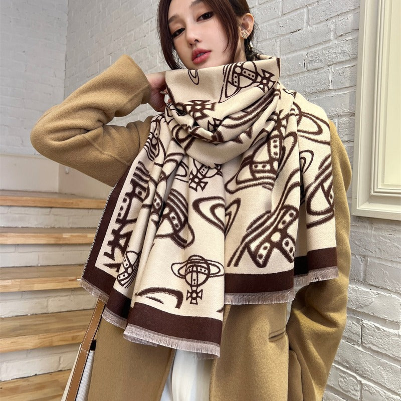 Women's Warm For Winter Korean Style Versatile High Scarfs