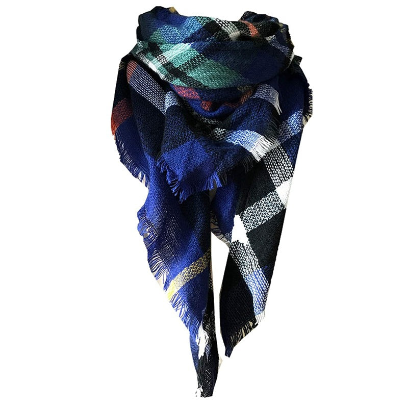 Women's Winter Cashmere Triangular Binder Neck Warmer Scarfs