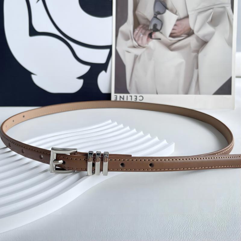 Small Size In Sier Pin Buckle Belts