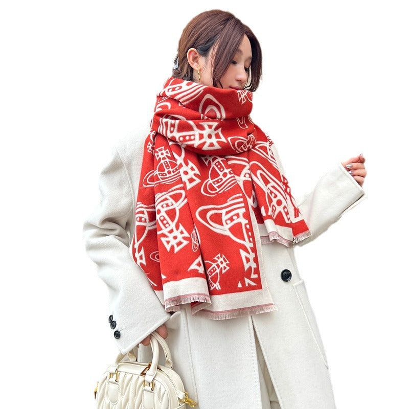 Women's Warm For Winter Korean Style Versatile High Scarfs