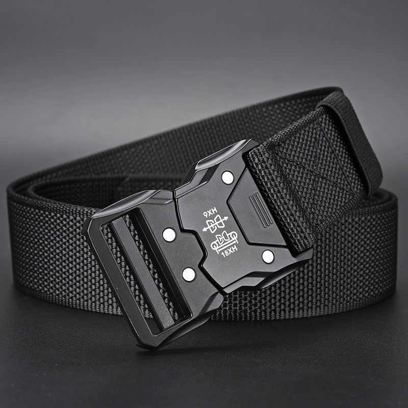 Women's & Men's Training Alloy Canvas Casual Breathable Tactical Pant Belts