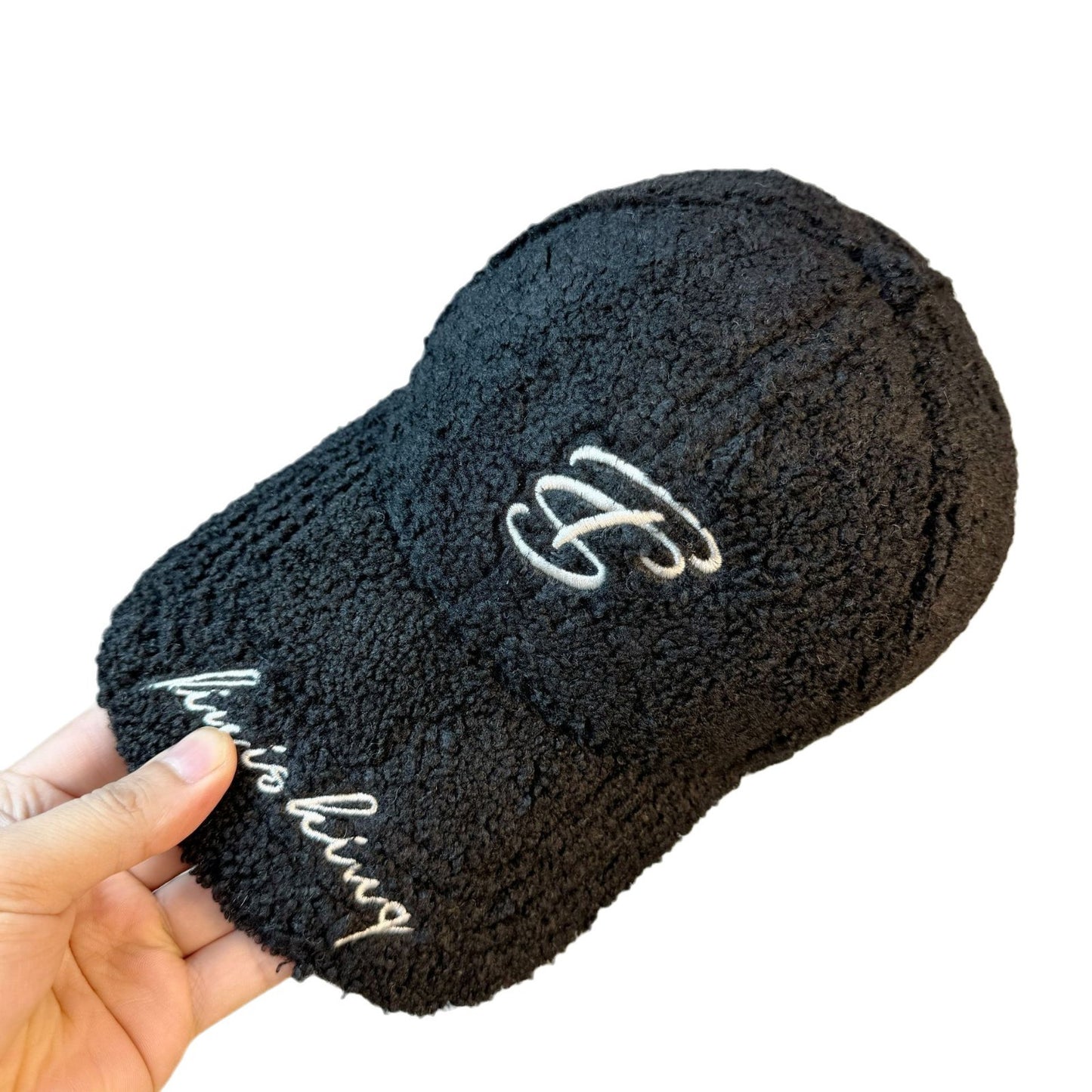 Wool Hat Female Small Plush Baseball Fleece Hats & Caps