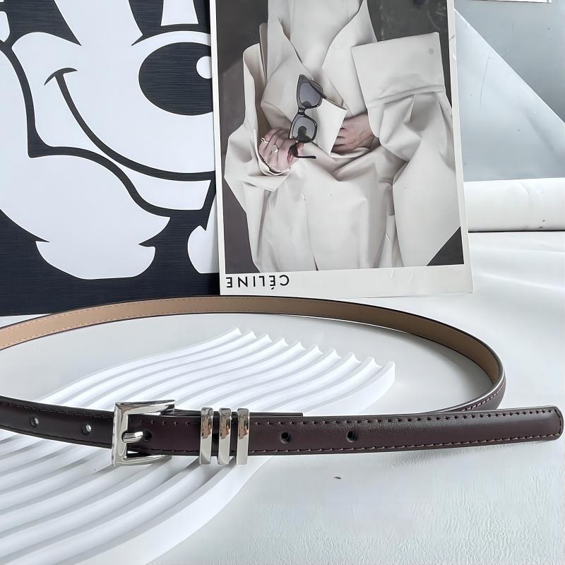 Small Size In Sier Pin Buckle Belts