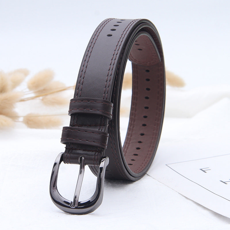 Women's & Men's Korean Summer Versatile Retro Pin Buckle Belts