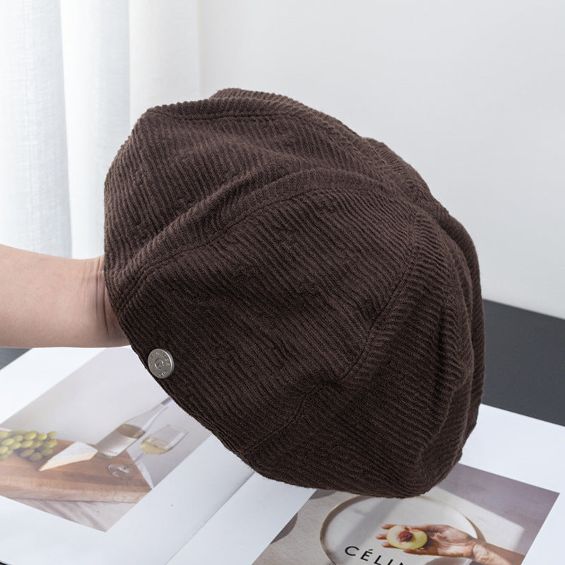 Women's & Men's Suitable For Making Look Smaller Octagonal Versatile Casual Hats & Caps