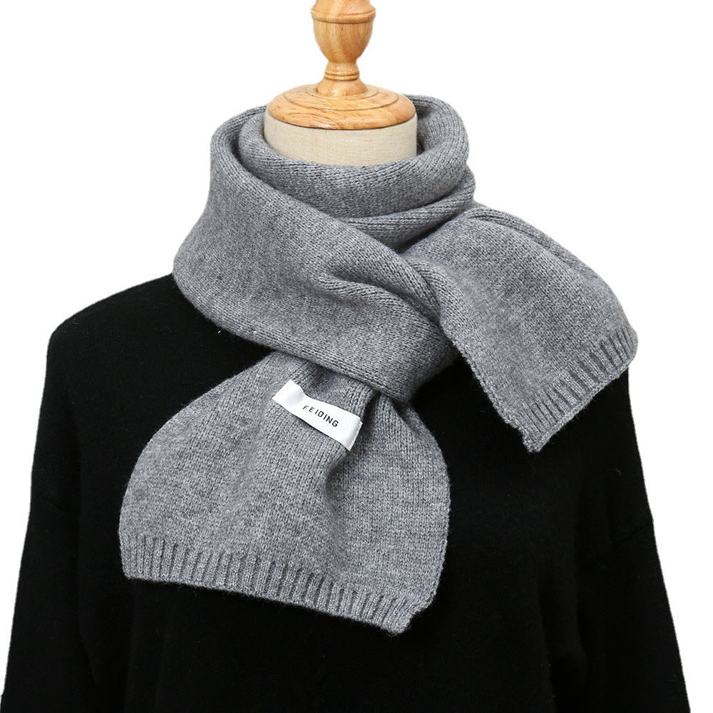 Women's Korean Wool Knitted Thickened Warm For Scarfs