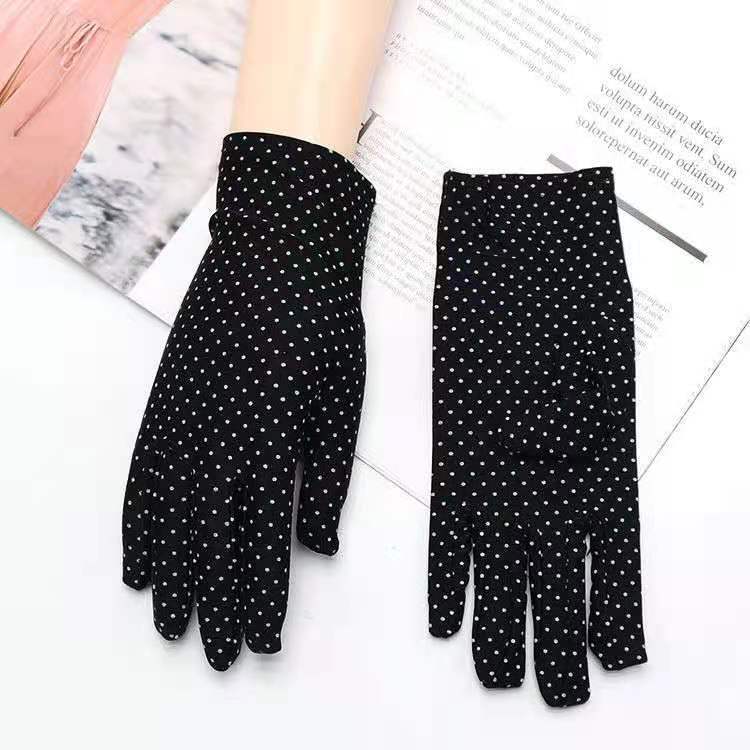 Women's & Men's High Elastic Spandex White Etiquette Dance Gloves