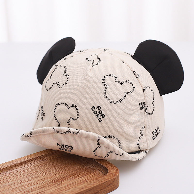 Hat Printed Letters Cartoon Peaked Fashion Kids' Headwear