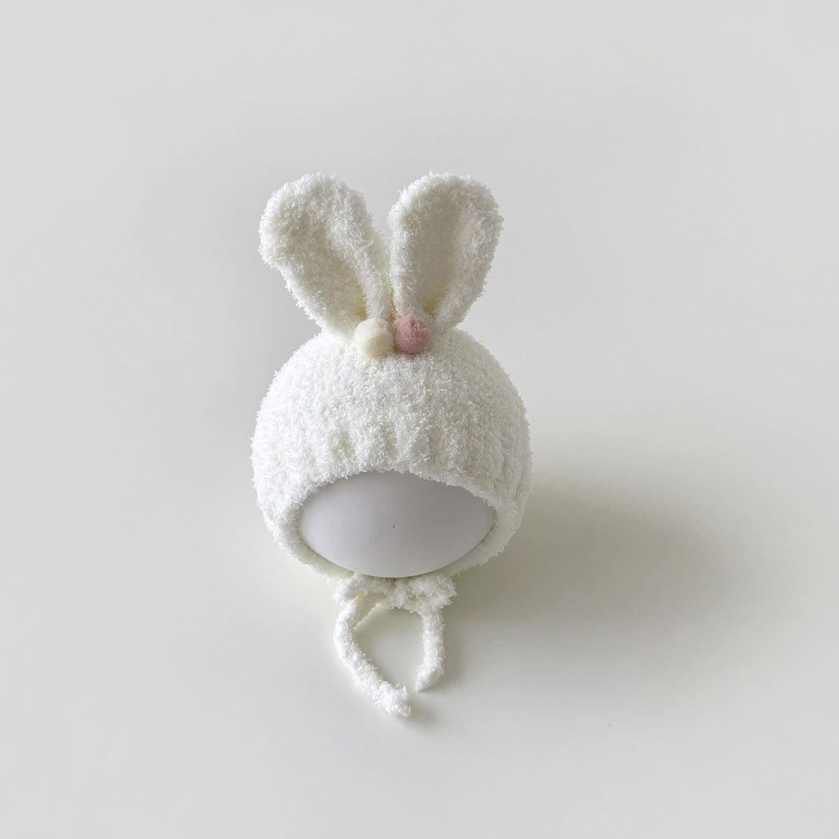 Hat Plush Bonnet Winter Rabbit Ears Cute Kids' Headwear