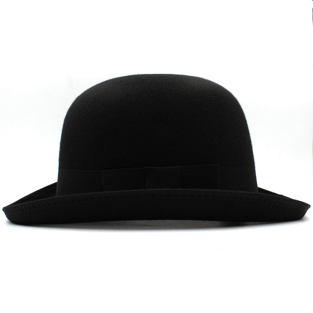 Women's & Men's Brim Woolen British Hip Hop Fedora Hats & Caps