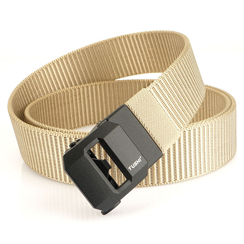 Men's Tactical Mechanical Style Fashionable Casual Canvas Belts