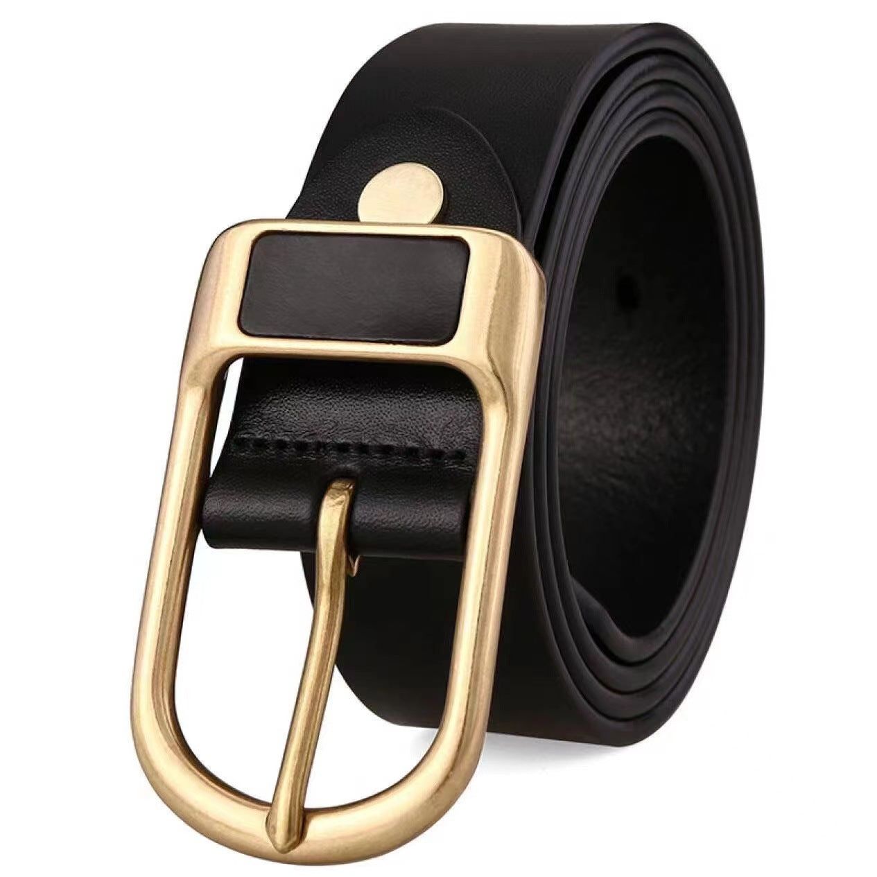 Men's Glue Filling Pin Buckle Retro Fashion Belts