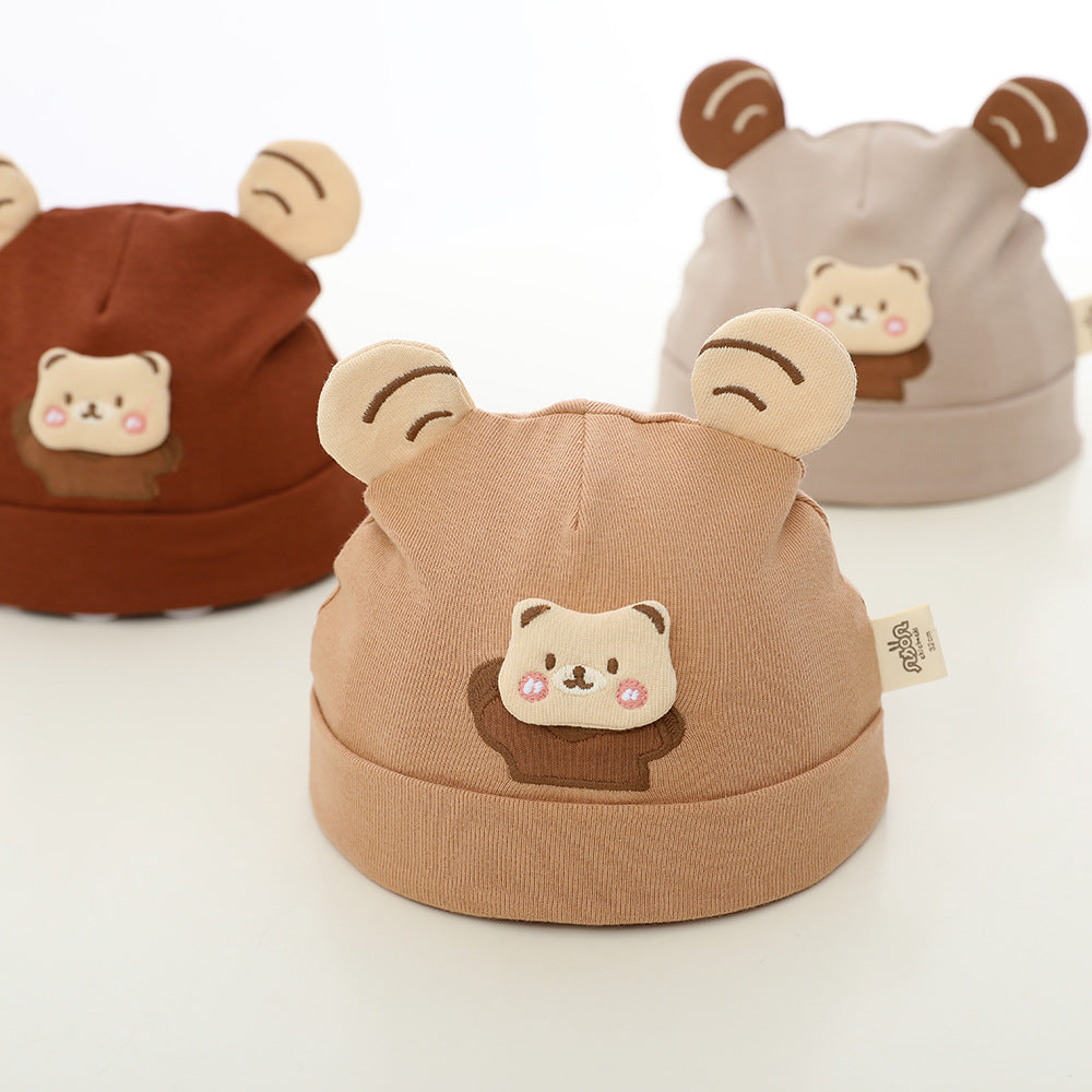 Children's Sleep Hat Good Brother Bear Beanie Kids' Headwear