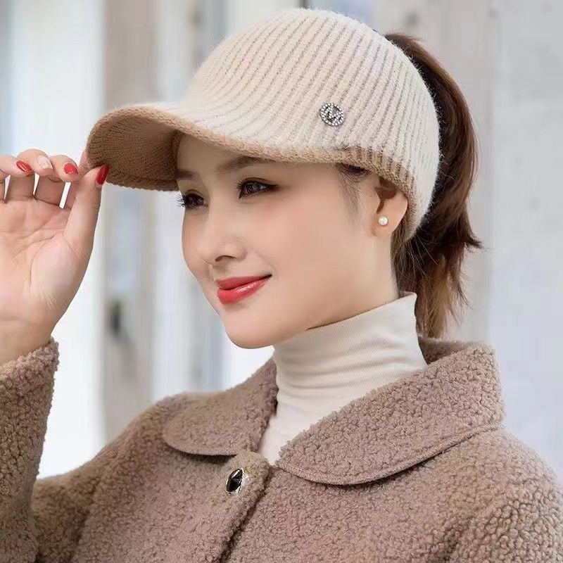 Women's Top Fashion Tongue Pressing Winter Outdoor Hats & Caps