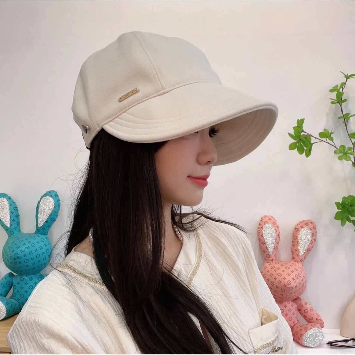 Women's Retro Peaked Korean Fashion Bucket Hat Hats & Caps