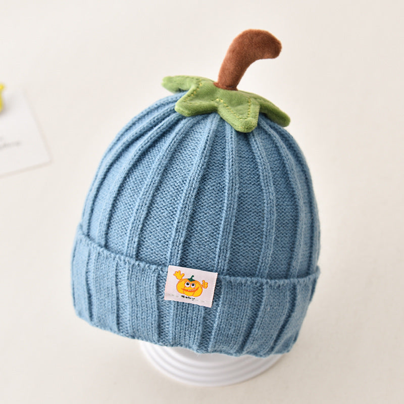 Keep Warm Woolen Boys Pumpkin Winter Boy Kids' Headwear