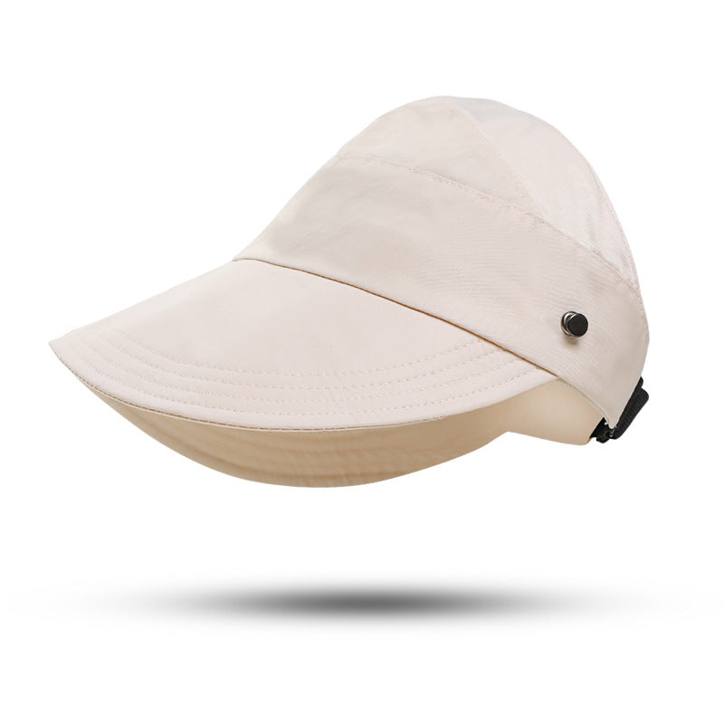 Women's Sun Protection Hat Big Head Circumference Hats & Caps