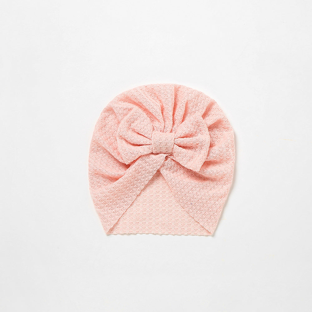 Hat Infant Indian Beanie Bowknot Care Kids' Headwear