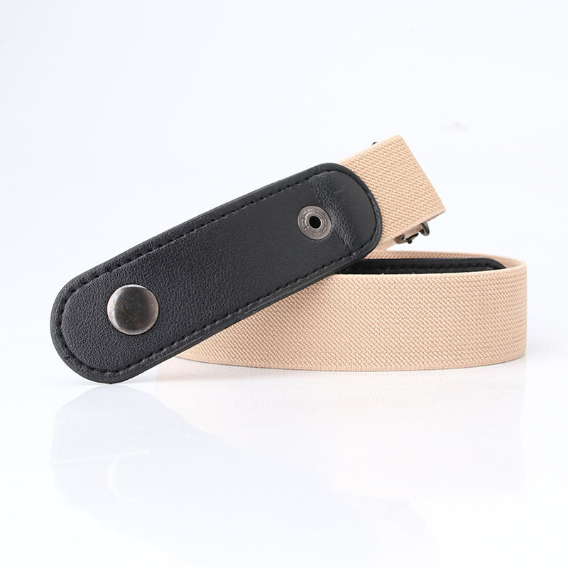 Women's Lazy Seamless Style Summer Jeans Fashion Belts