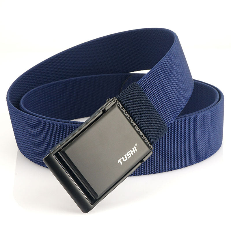 Men's Nylon Canvas Work Clothes Jeans Casual Belts