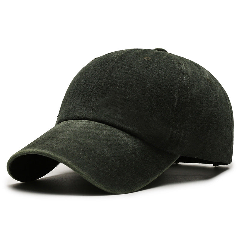 Men's Board Baseball Distressed Retro Peaked Four Hats & Caps