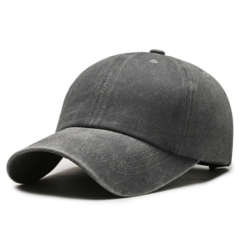 Men's Board Baseball Distressed Retro Peaked Four Hats & Caps