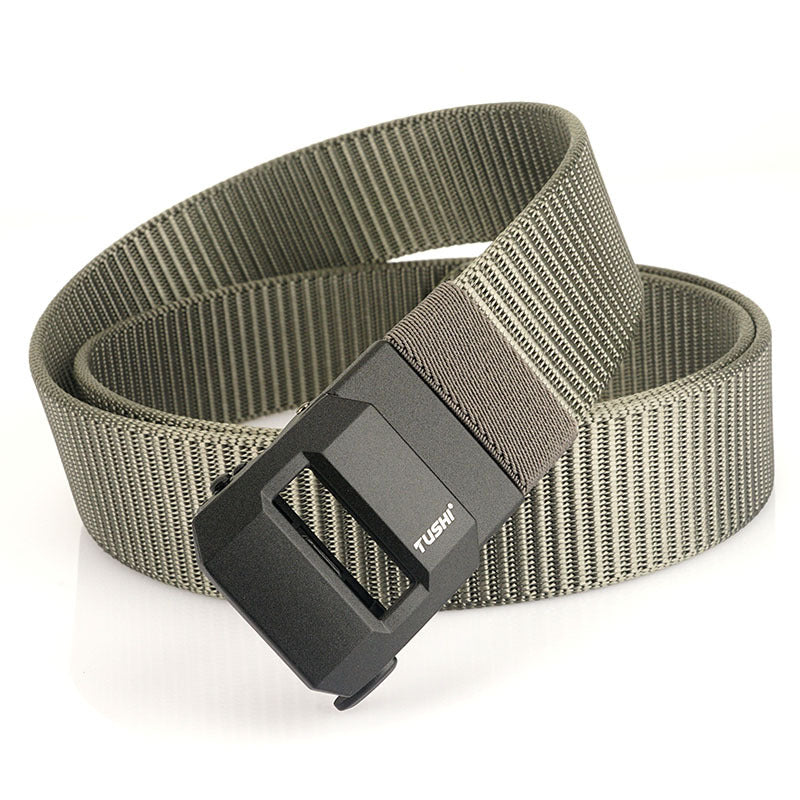 Men's Tactical Mechanical Style Fashionable Casual Canvas Belts