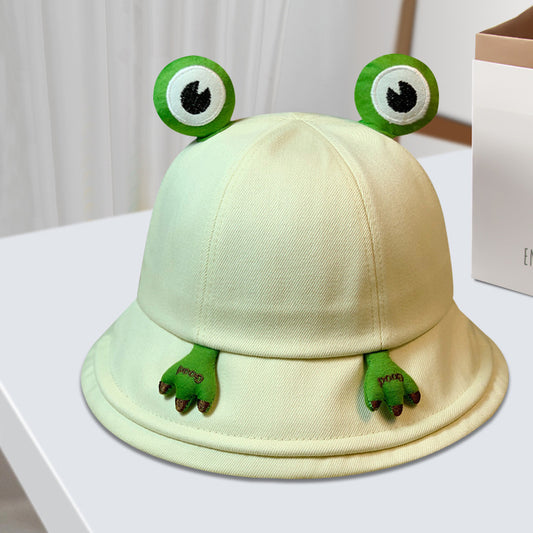 Cute Adult Frog Bucket Hat Cartoon Hats & Caps