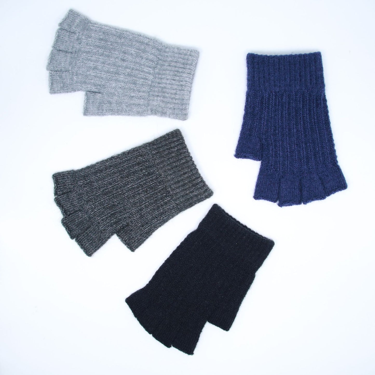 Winter Thermal Knitting Alpaca Material Thickened Jacquard Gloves