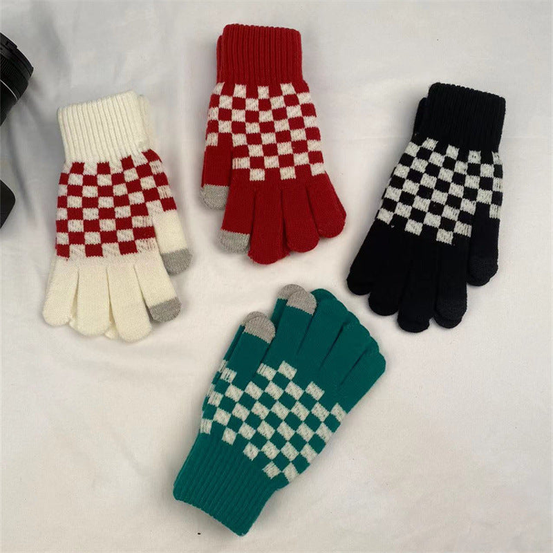 Women's Wool Touch Screen For Winter Warm With Gloves