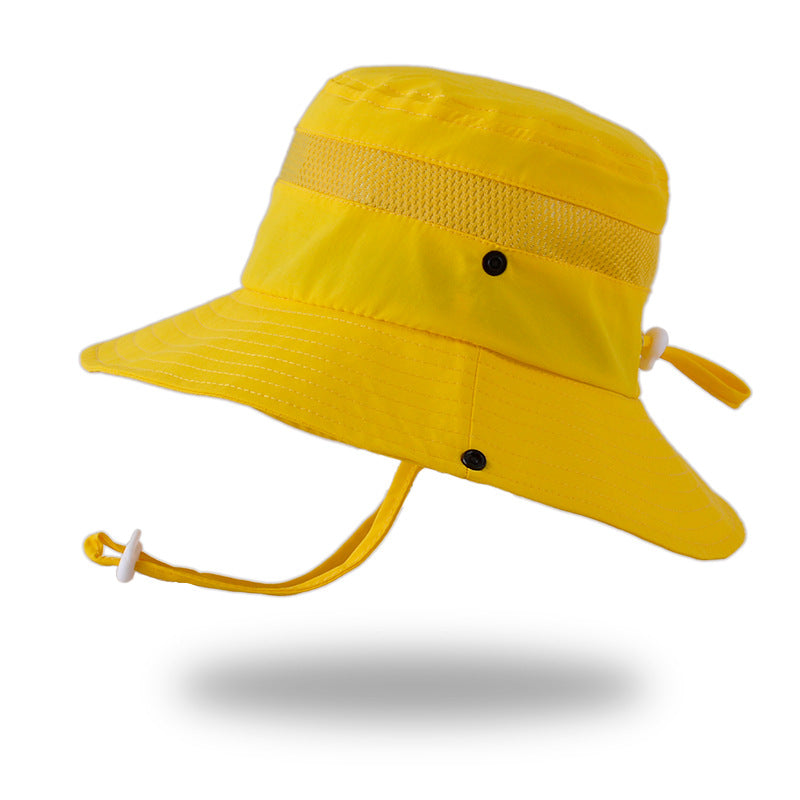 Children's Summer Sun Hat Boys Bucket Outdoor Kids' Headwear