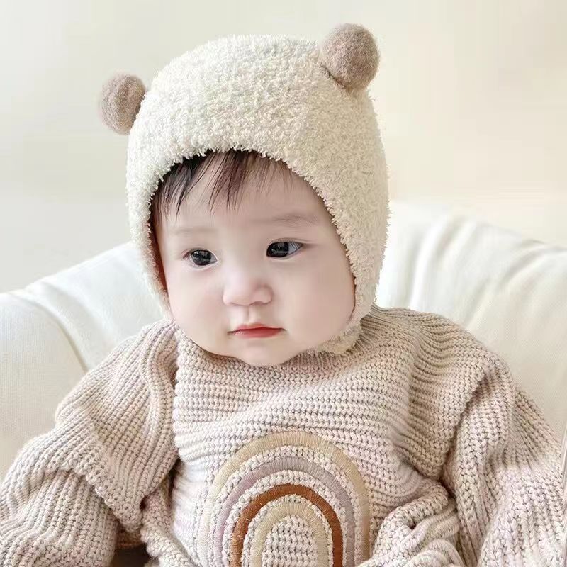 Women's & Men's Super Cute Born Infant Earflaps Warm Kids' Headwear