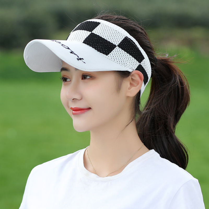 Women's Sun Korean Style Sports Fashion Running Protection Hats & Caps