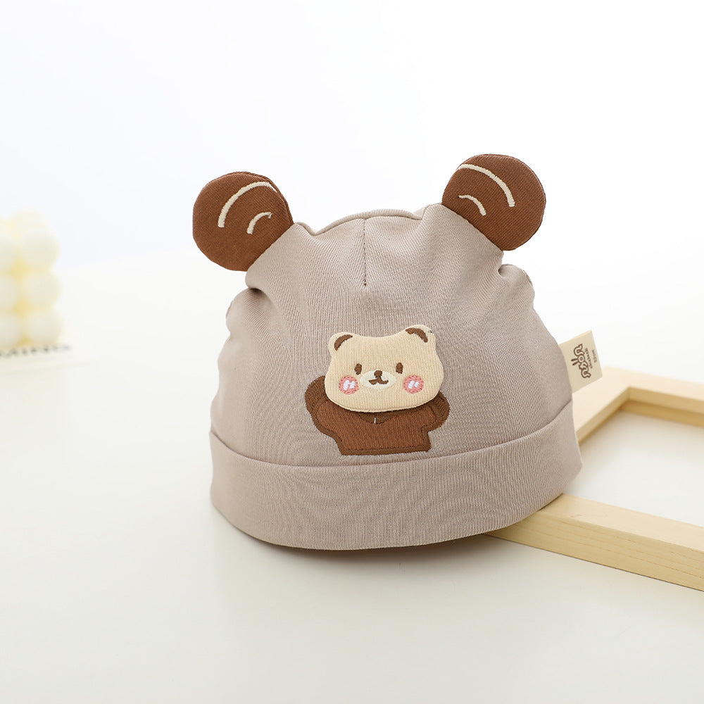 Children's Sleep Hat Good Brother Bear Beanie Kids' Headwear