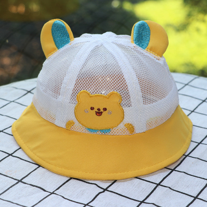 Years Old Hat Summer Thin Bear Kids' Headwear