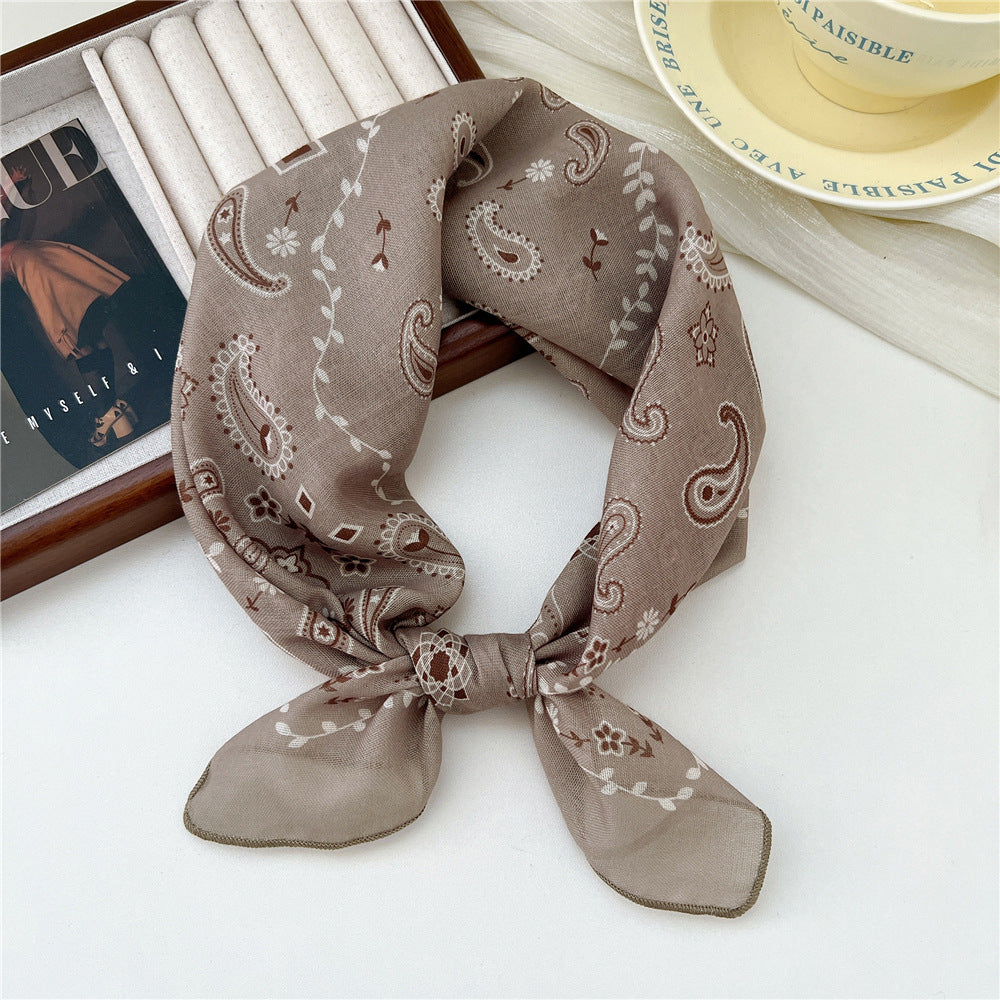 Women's Towel Fresh Breathable Soft Literary Decoration Scarfs