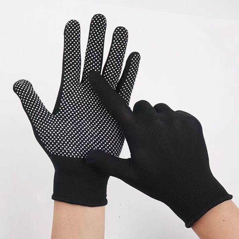 Protection Nylon Cotton Thickening Encrypted Yarn Car Gloves