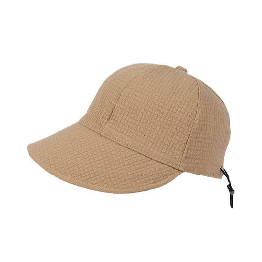 Women's Big Brim Plain Face Cover Head Sun Hats & Caps