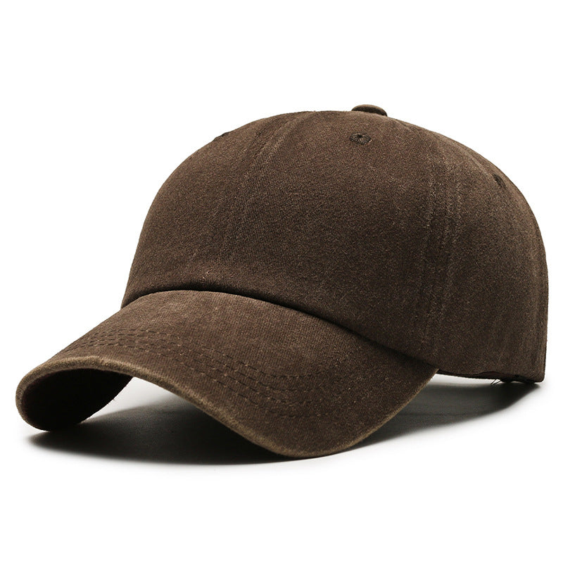 Men's Board Baseball Distressed Retro Peaked Four Hats & Caps