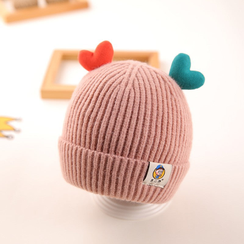 Hat Warm Cute Boy Korean Princess Kids' Headwear