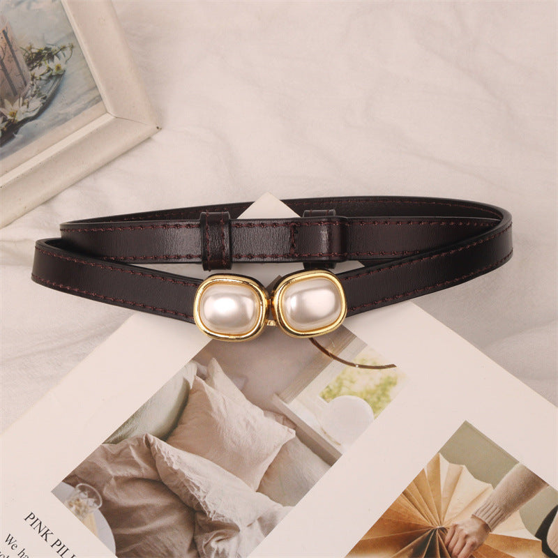 Women's Leather Fashion Decorative Waist Seal Suit Belts