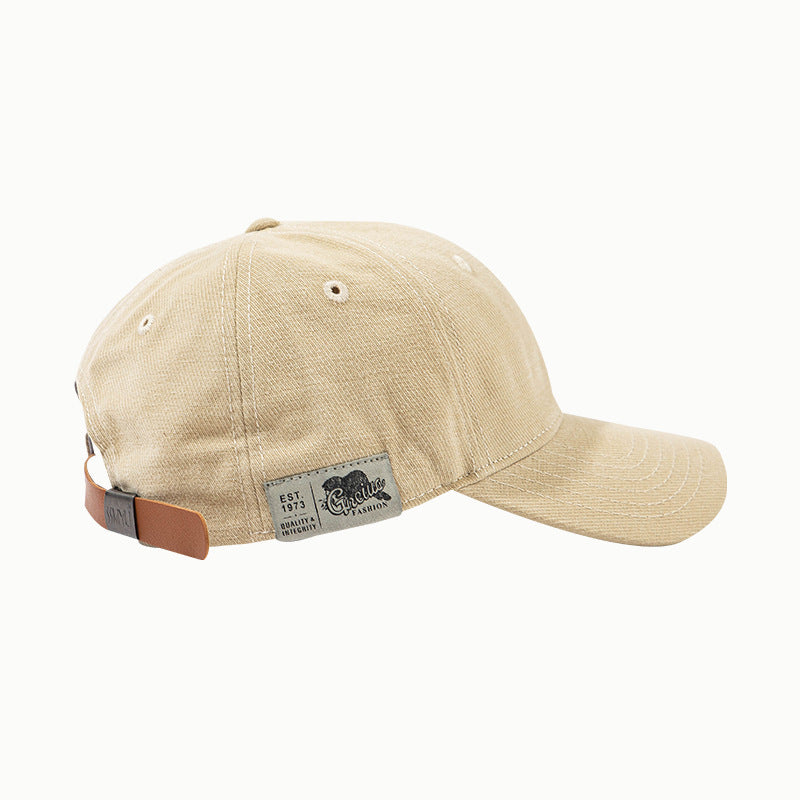 Women's Side Patch Fashion Peaked Make Your Hats & Caps