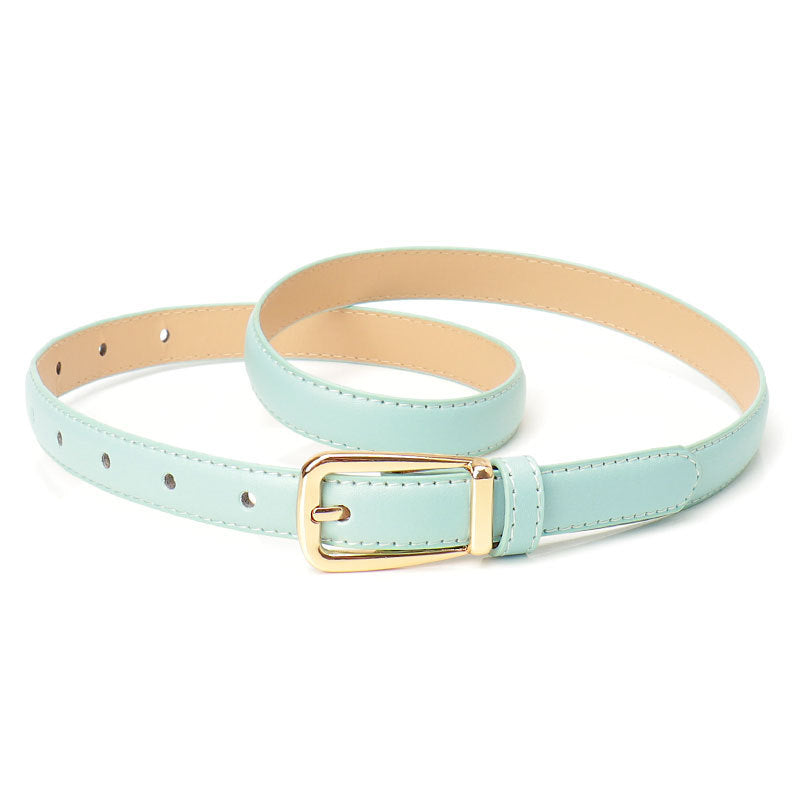 Women's Fashionable Leopard Print Alloy Buckle Fashion Trend Simple Style Belts