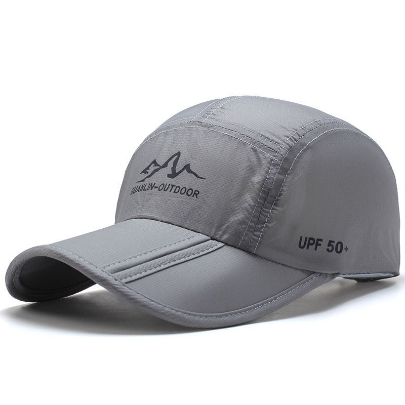 Women's & Men's Summer Thin Peaked Sea Fishing Foldable Hats & Caps