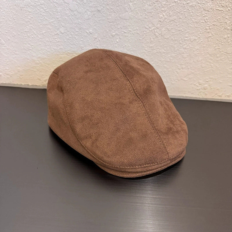 Women's Short Leather Brim Advance Outdoor Travel Small Hats & Caps