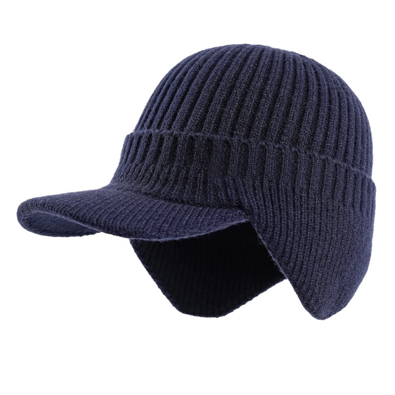 Women's & Men's Hat Thickened Woolen Outdoor Warm With Hats & Caps