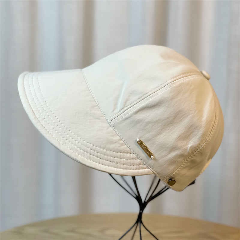 Women's Sun Protection Hat Big Head Circumference Hats & Caps