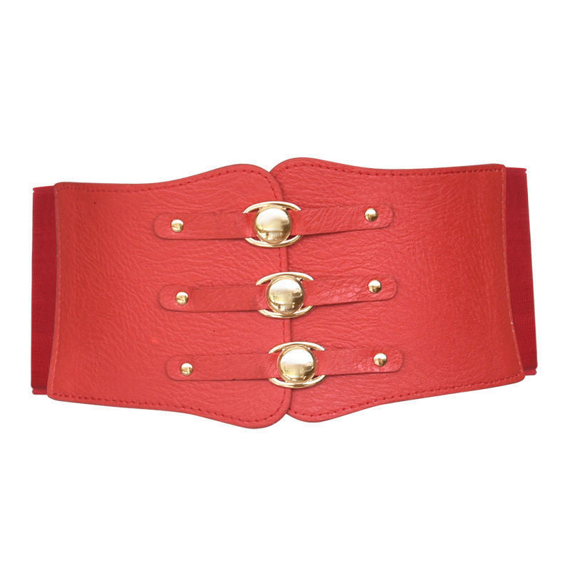 Women's Waisted Waist Seal Simple Decoration Match Belts