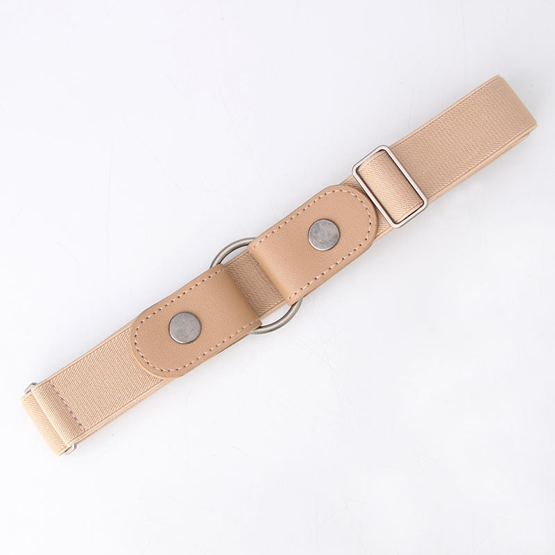 Women's Lazy Elastic Waisted Invisible Jeans Style Belts