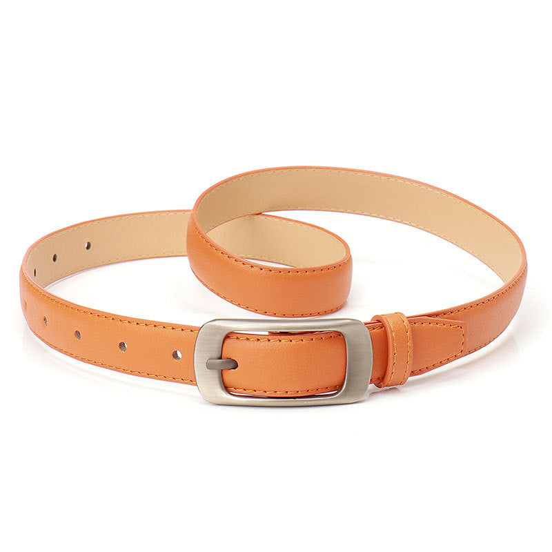 Women's & Men's Trendy Casual Style Leather Korean Simple Belts